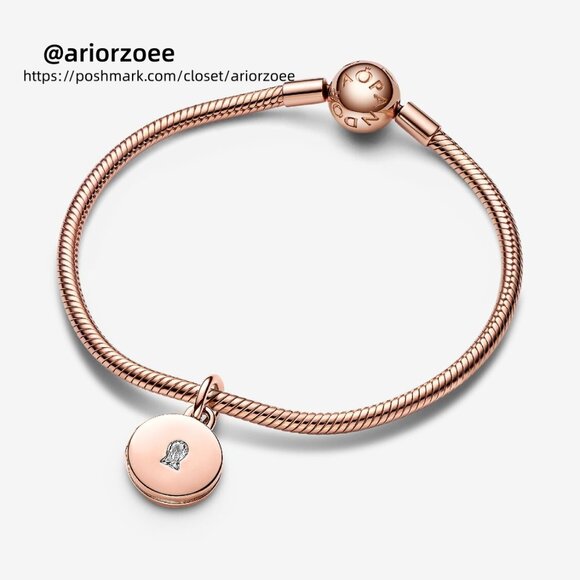 Pandora Openable & Engravable Love Locket Dangle Charm - Picture 4 of 6